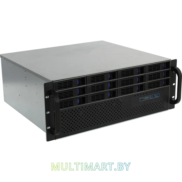 Корпус Procase ES412XS-SATA3-B-0